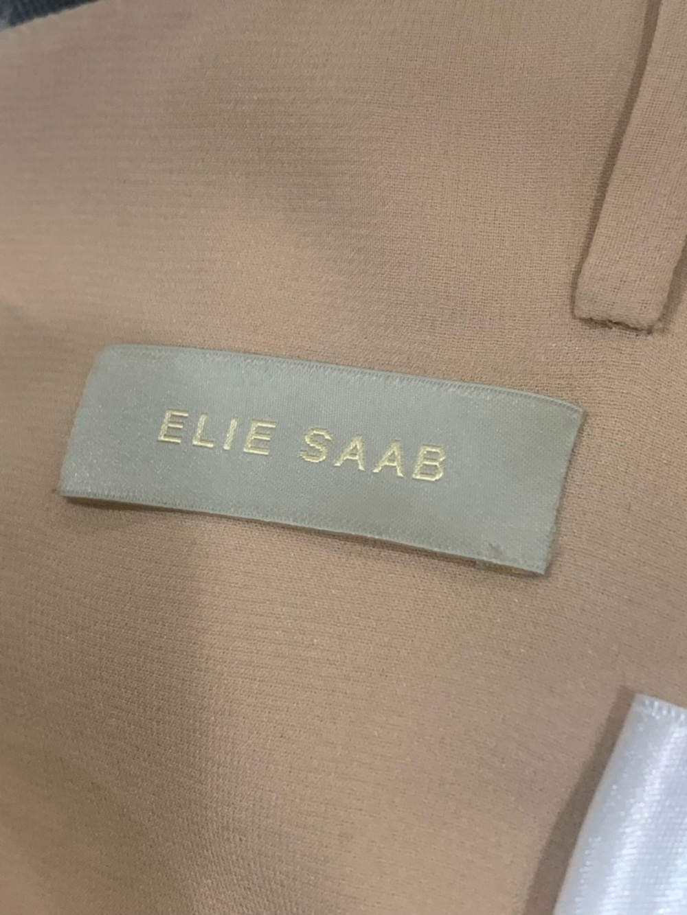 Elie Saab Embroidered Tulle Midi Dress Size 34 - Picture 11 of 16